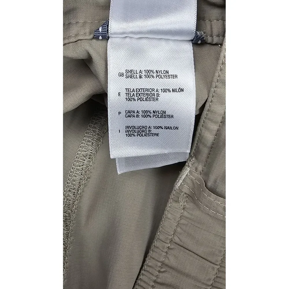 The North Face Cargo Pants‎ Mens Large 34x32. Nylon Hiking Trekking Outdoors.